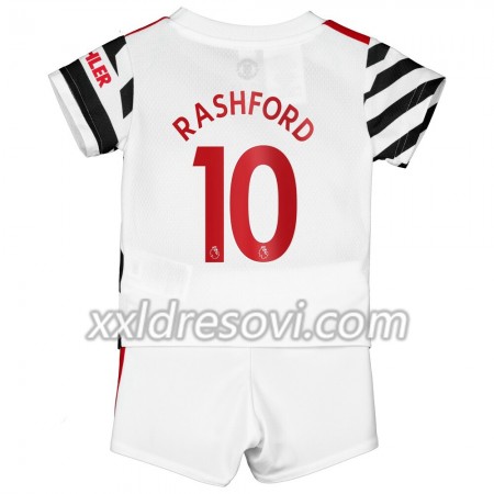 Manchester United Marcus Rashford 10 Treći Dječji Komplet Dresovi za Nogomet 2020-2021 (+ kratke hlače)